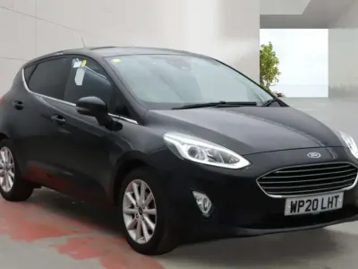 Used Ford Fiesta Titanium 95 HP (69 kW) 2020 Black Hatchback