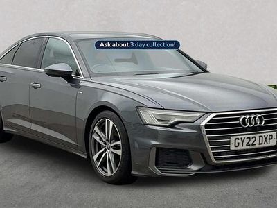 Grey Used 2022 Audi A6 S-Line Sedan | £24,128 (Fair price)