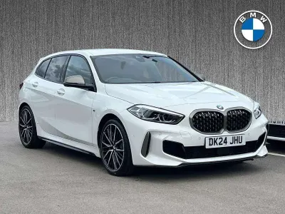Used BMW M135 Shadowline 302 HP (222 kW) 2024 White Hatchback
