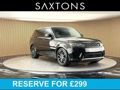 Used Land Rover Range Rover Sport HSE 300 HP (220 kW) 2021 Santorini black SUV