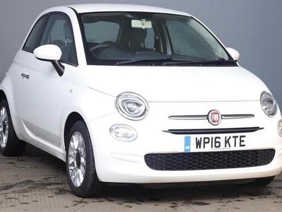 Used Fiat 500 Pop Star 69 HP (50 kW) 2016 White Hatchback