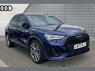 Ny Audi Q3 Black Edition 150 HK (110 kW) 2025 Blå SUV