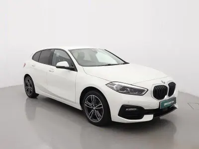 Used BMW 118 Sport Line 138 HP (101 kW) 2020 White Hatchback