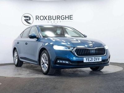 Used Skoda Octavia SE L 150 HP (110 kW) 2021 Blue Hatchback