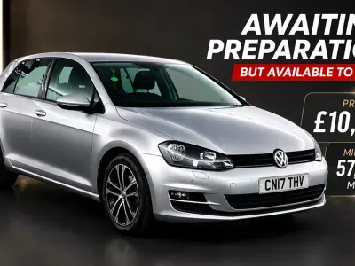 Used VW Golf VII Edition 125 HP (91 kW) 2017 Silver Hatchback