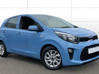 Second-hand Kia Picanto 84 CP (61 kW) 2018 Albastru Hatchback