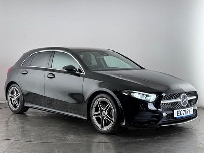 Used Mercedes A180 AMG line 136 HP (100 kW) 2020 Black Hatchback