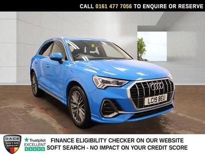 Used Audi Q3 S-Line 150 HP (110 kW) 2019 Blue SUV
