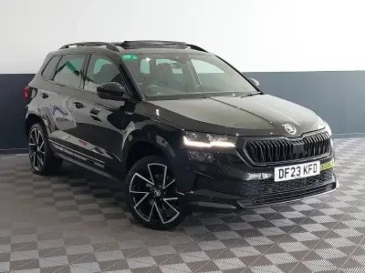Used Skoda Karoq SportLine 150 HP (110 kW) 2023 Black SUV