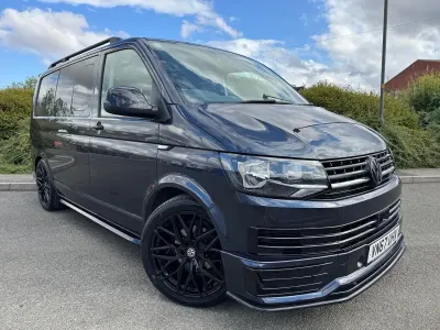 Used VW T6 Startline 150 HP (110 kW) 2018 Blue Van