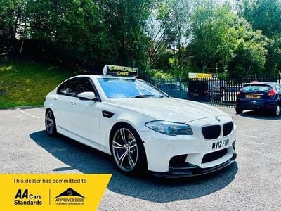 Used BMW M5 Impressive 507 HP (372 kW) 2012 White Sedan