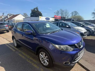 Used Nissan Qashqai Acenta 2014 Blue SUV