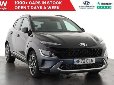 Black Used 2022 Hyundai Kona Premium SUV | £17,349 (Fair price)