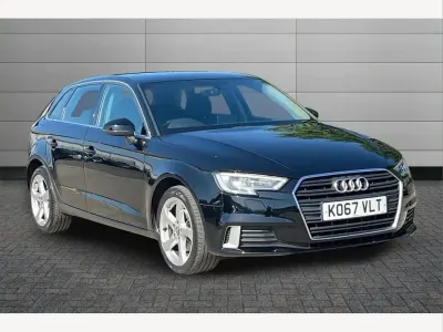 Used Audi A3 Sport 115 HP (84 kW) 2018 Black Sedan