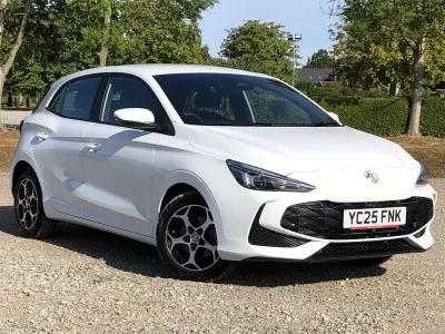 Used MG MG3 SE 116 HP (85 kW) 2025 White Hatchback