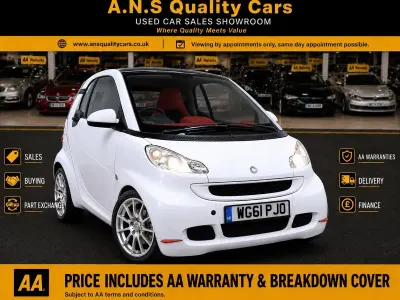 Used Smart ForTwo Coupé Passion 2012 White Coupe