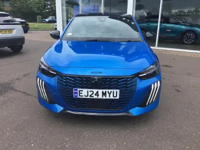 Used Peugeot 208 GT 99 HP (72 kW) 2024 Blue Hatchback