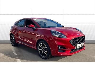 Begagnad Ford Puma ST-Line 125 HK (91 kW) 2022 Röd SUV