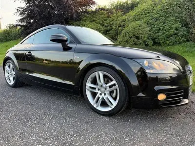 Used Audi TT S-Line 170 HP (125 kW) 2009 Black Coupe
