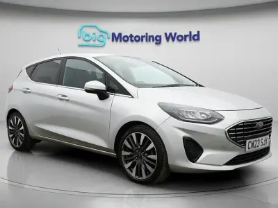 Begagnad Ford Fiesta Titanium X 125 HK (91 kW) 2023 Silver Halvkombi