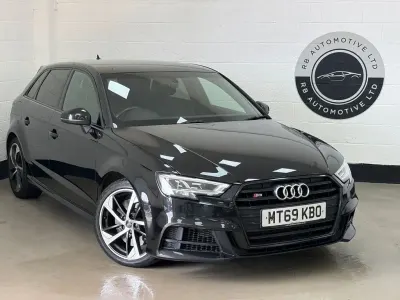 Used Audi S3 Sportback Black Edition 2019 Black Hatchback