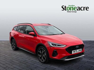 Red New 2025 Ford Focus Active X Estate | £23,995 (Fair price)
