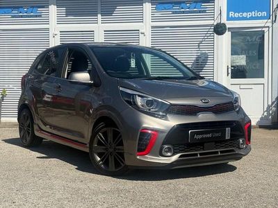 Used Kia Picanto GT-Line 99 HP (72 kW) 2019 Silver Hatchback