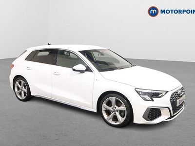 White Used 2020 Audi A3 S-Line Hatchback | £18,549 (Fair price)