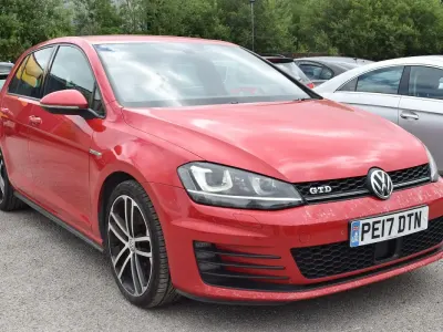 Used VW Golf VII GTD 2017 Red Hatchback