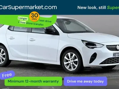 Gebraucht Vauxhall Corsa Design Edition 75 PS (55 kW) 2023 Weiß Kleinwagen