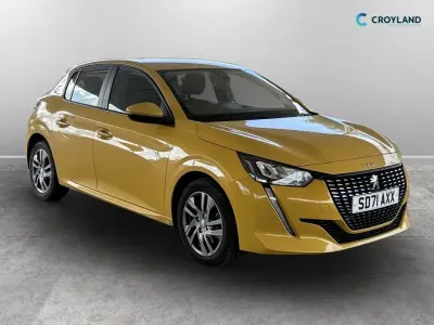 Gebraucht Peugeot 208 Active Premium 100 PS (73 kW) 2021 Gelb Kleinwagen