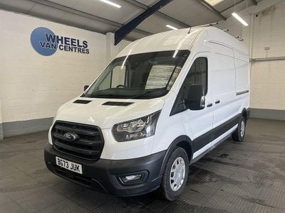 Used Ford Transit Trend 130 HP (95 kW) 2023 White Van
