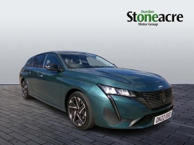 Used Peugeot 308 SW Active Premium 130 HP (95 kW) 2022 Blue Estate