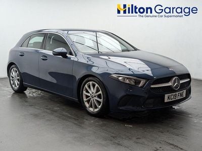 Used Mercedes A180 136 HP (100 kW) 2019 Blue Hatchback