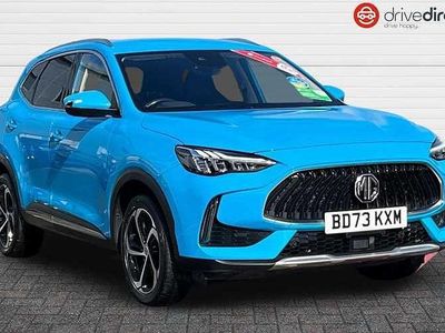 Metallic pimlico blue Used 2023 MG HS Trophy SUV | £16,735 (Fair price)