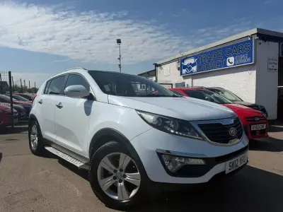 Used Kia Sportage 115 HP (84 kW) 2012 White SUV