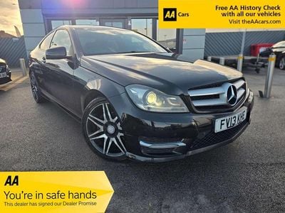 Black Used 2013 Mercedes C250 AMG Coupe | £3,495 (A bit pricey)