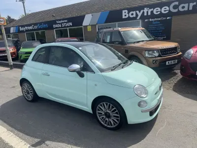 Usado Fiat 500 69 HP (50 kW) 2015 Verde Citadino