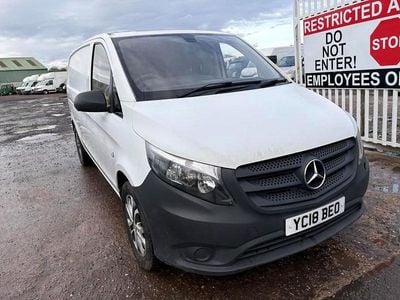 Used Mercedes Vito 136 HP (100 kW) 2018 White Van