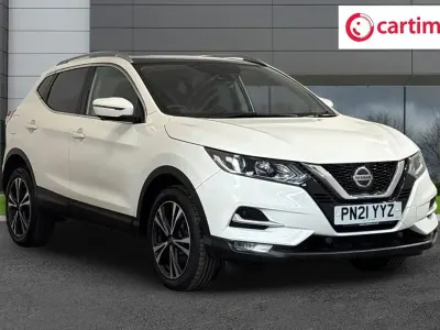 Used Nissan Qashqai N-Connecta 140 HP (102 kW) 2021 White SUV