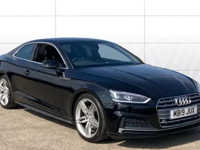 Used Audi A5 Comfort 190 HP (139 kW) 2019 Black Coupe