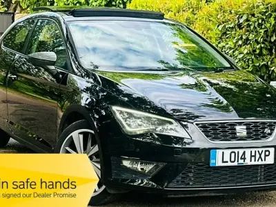 Second-hand Seat Leon FR Sport 184 CP (135 kW) 2014 Negru Coupe