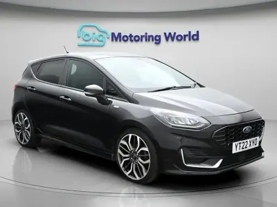 Second-hand Ford Fiesta ST-Line 100 CP (73 kW) 2022 Negru Hatchback