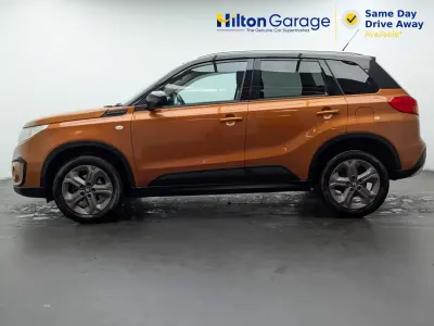 Käytetty Suzuki Vitara SZ-T 120 HP (88 kW) 2015 Oranssi Katumaasturi