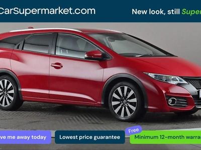 Used Honda Civic SR 141 HP (103 kW) 2016 Red Estate