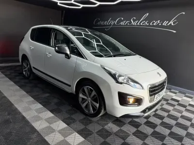 Used Peugeot 3008 Allure 120 HP (88 kW) 2016 White SUV