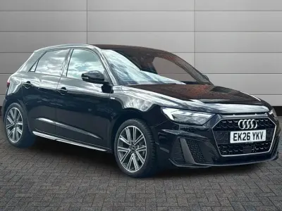 Used Audi A1 Sportback S-Line 94 HP (69 kW) 2026 Mythos black Hatchback