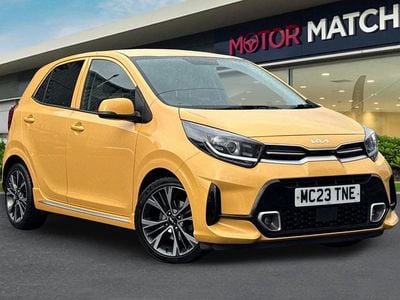 Used Kia Picanto GT-Line 2023 Yellow Hatchback
