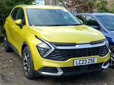 Used Kia Sportage 148 HP (108 kW) 2023 Yellow SUV