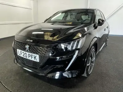 Second-hand Peugeot e-208 GTi 100 kW (136 CP) 2020 Negru Hatchback